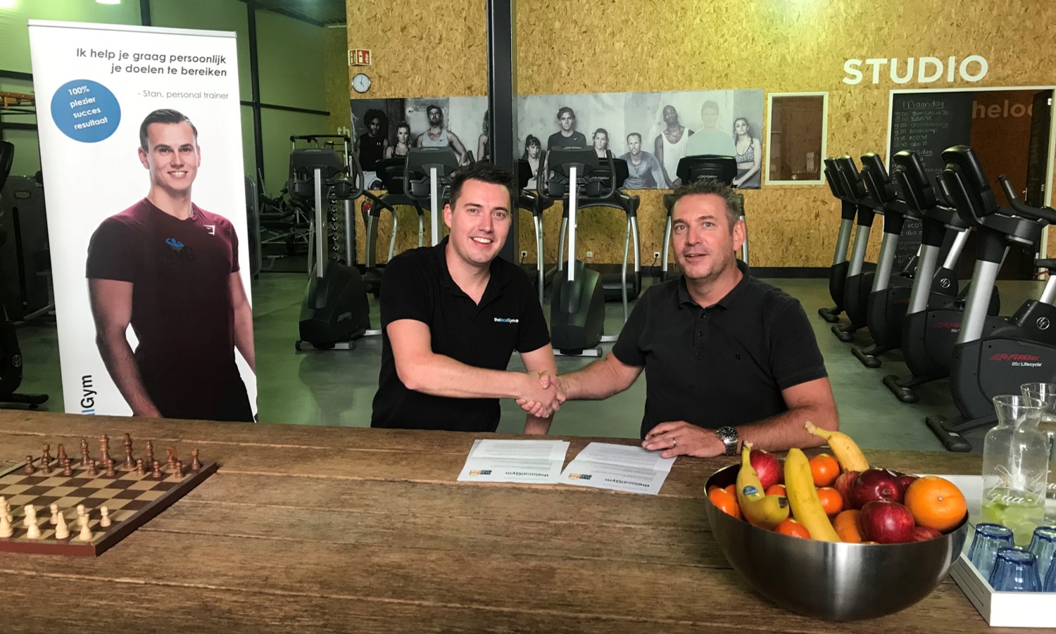 thelocalGym Contractondertekening
