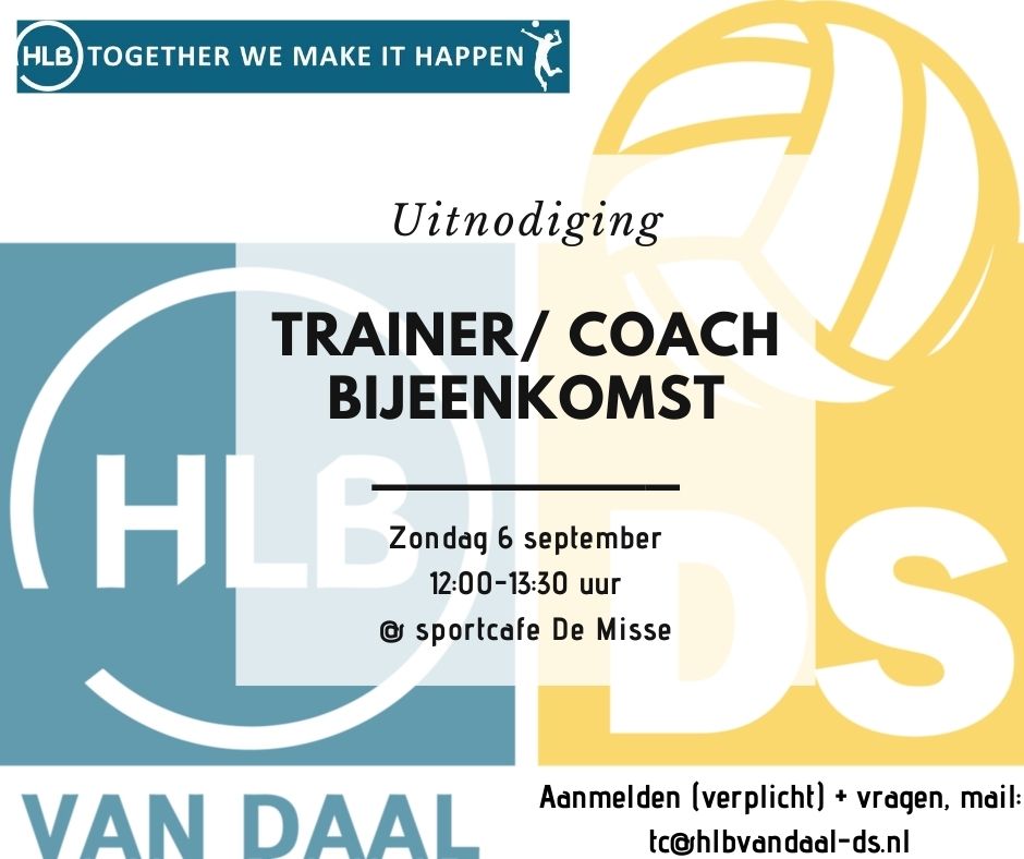HLB van Daal Trainers Coach bijeenkomst 2020